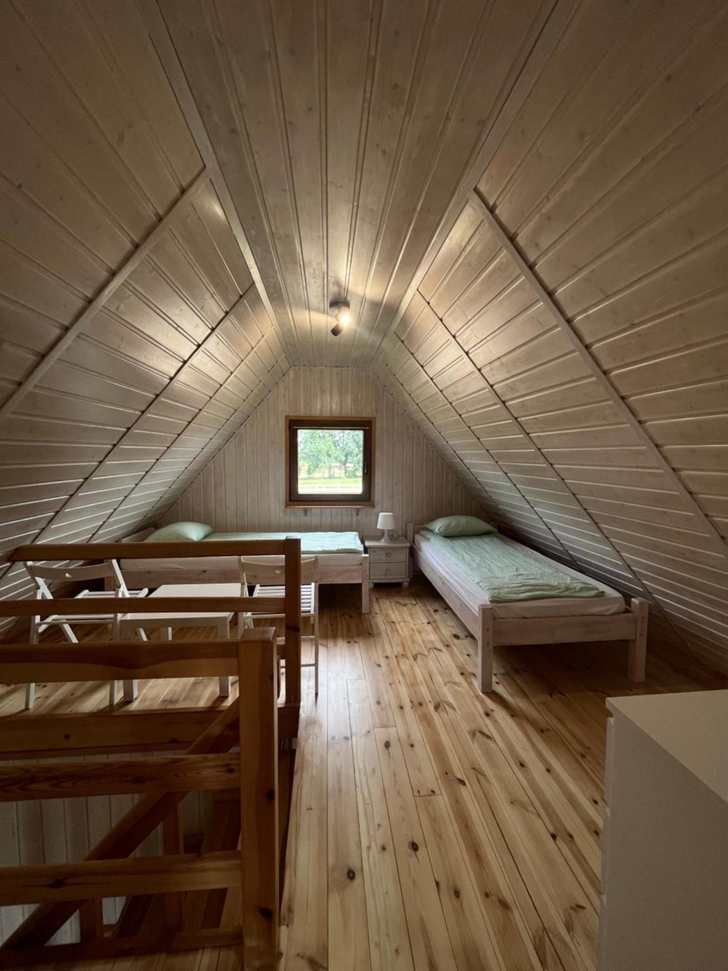 Pod Debami Domki ,Pokoje,Nauka Jazdy Konnej Sarbsk Obok Leby Buitenkant foto