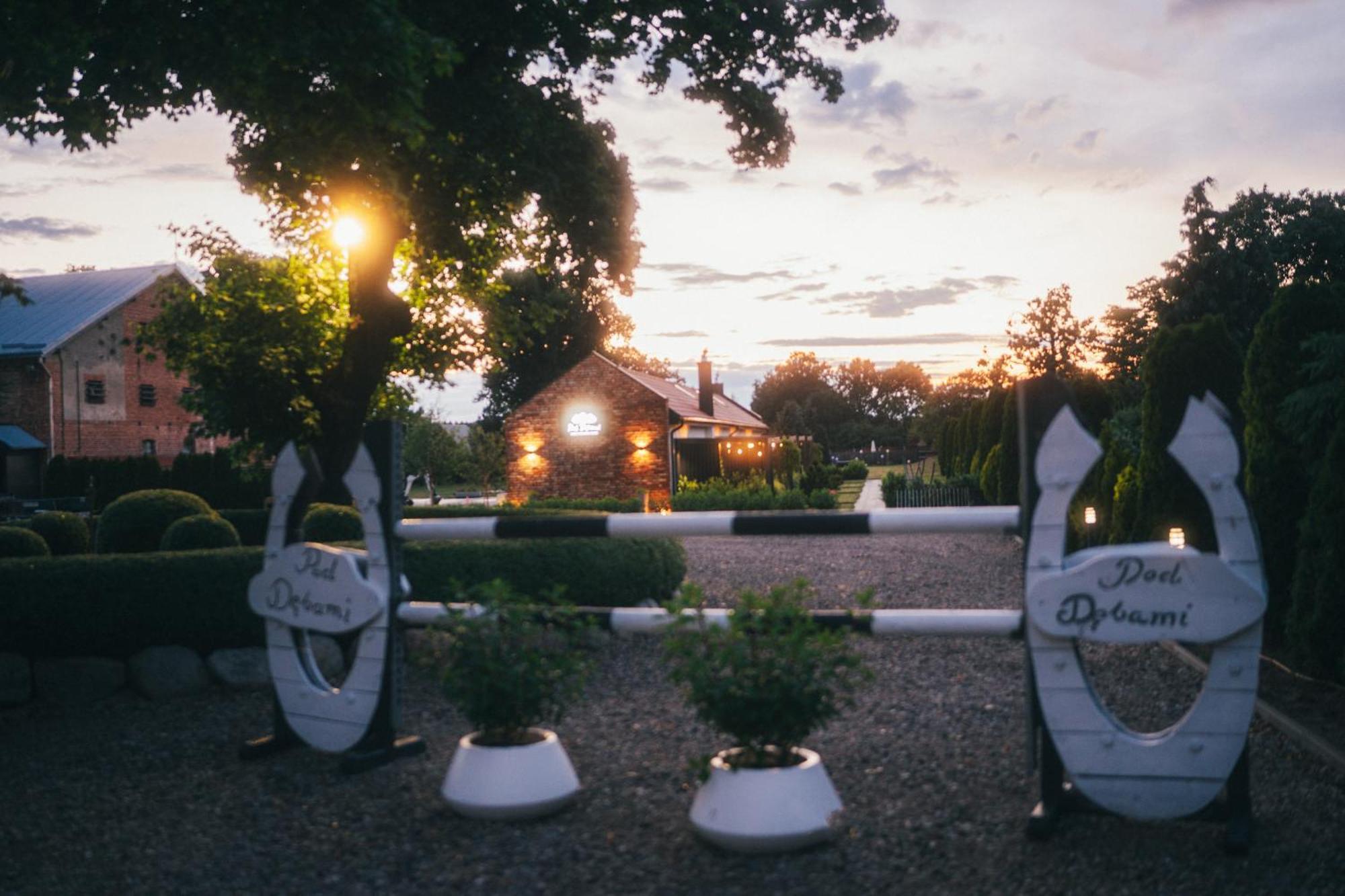 Pod Debami Domki ,Pokoje,Nauka Jazdy Konnej Sarbsk Obok Leby Buitenkant foto