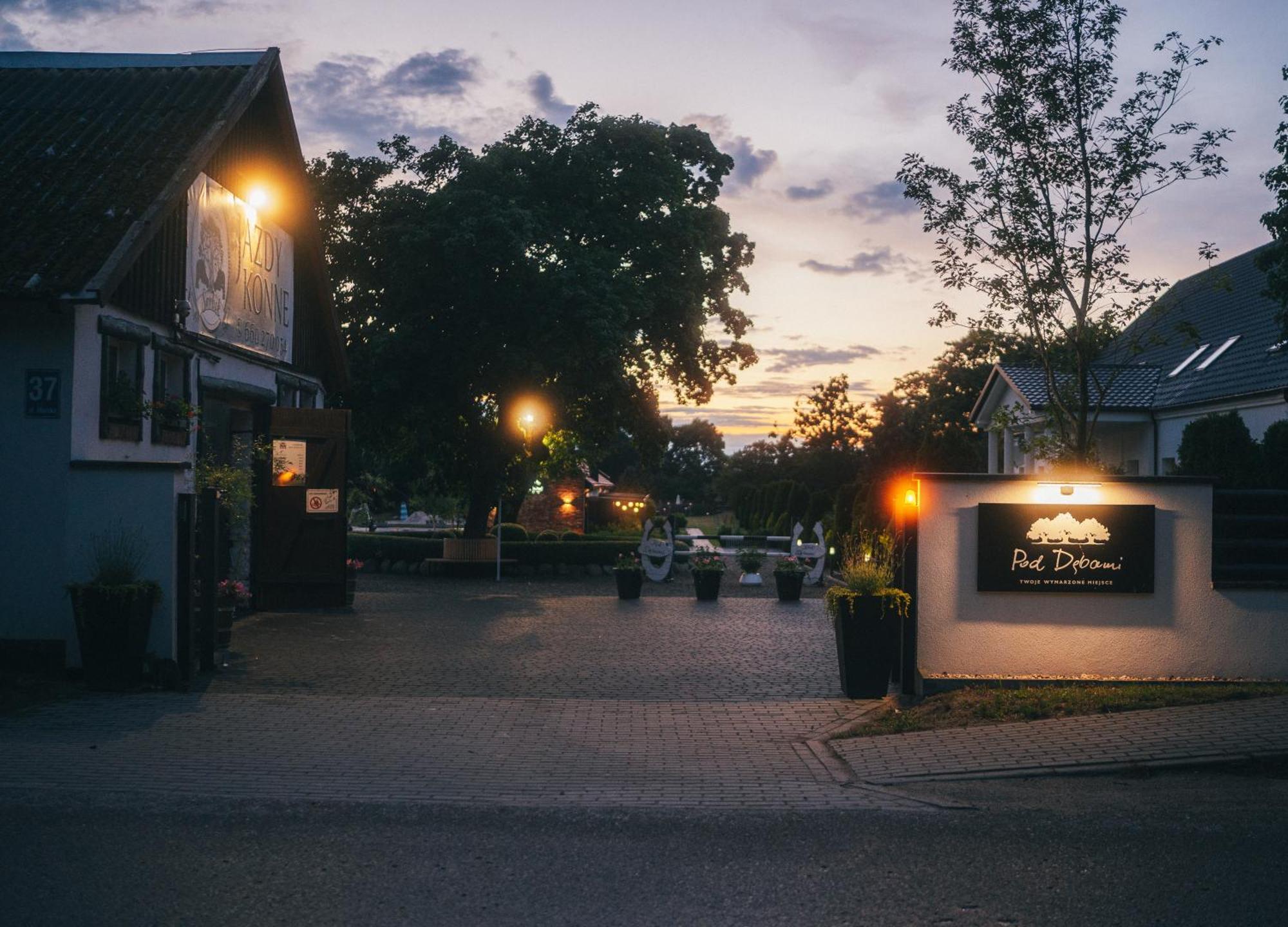 Pod Debami Domki ,Pokoje,Nauka Jazdy Konnej Sarbsk Obok Leby Buitenkant foto